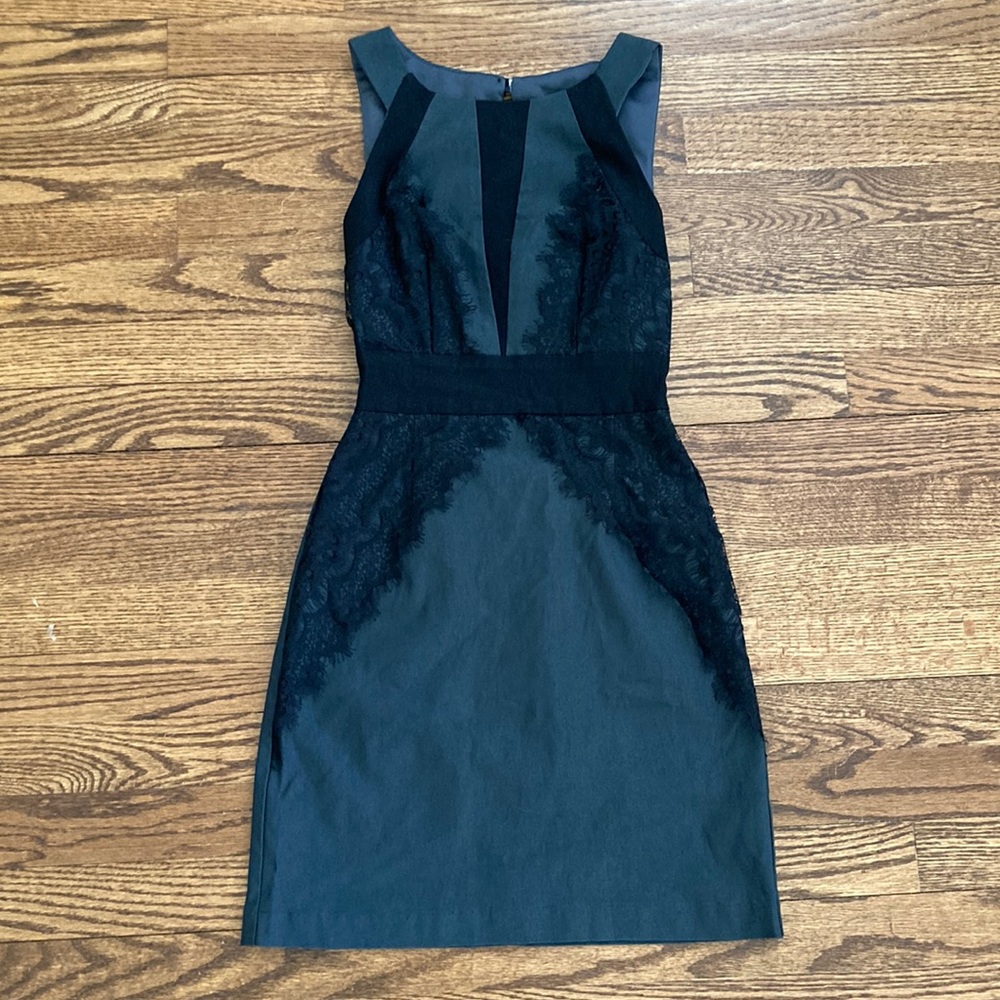 Vintage mini dress lace 90s 00s Y2K holiday homecoming prom Friends Rachel Green